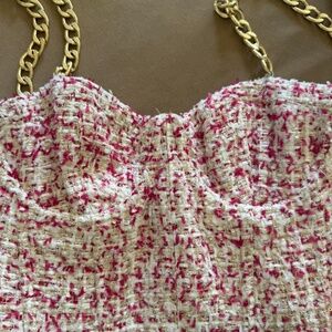 Alice and Olivia crop top size medium